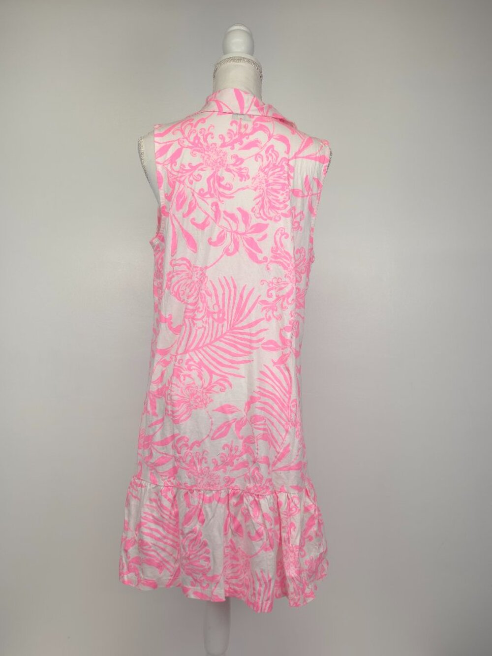 NWOT Lilly Pulitzer Riegan Dress Rousseau Pink Glisten in the Sun Large - Picture 4 of 10
